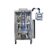 Четырехпоточный станок для фасовки жидких продуктов в фигурные саше-пакеты ZFD 600BY-4